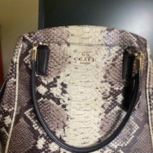 Coach Snakeskin Python Crossbody Bag In Pristine Condition